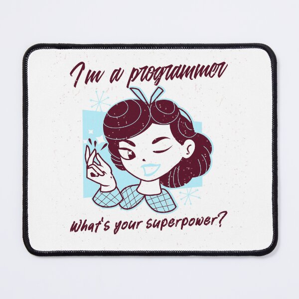 Item preview, Female Programming Superpower designed and sold by RMHTees.
