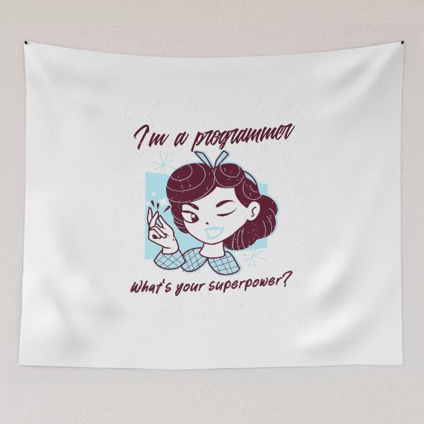 Item preview, Female Programming Superpower  designed and sold by RMHTees.