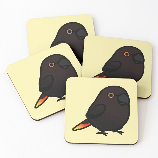 Item preview, Chubby Black Lory Lorikeet designed and sold by birdhism.