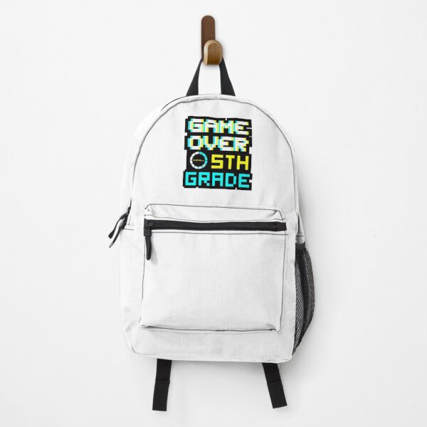 Item preview, Back to School - Game Over - 5th Grade - Fifth Grade designed and sold by DesignByLeo.