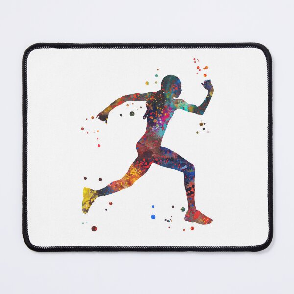 Item preview, Fast running athlete woman designed and sold by Rosaliartbook.