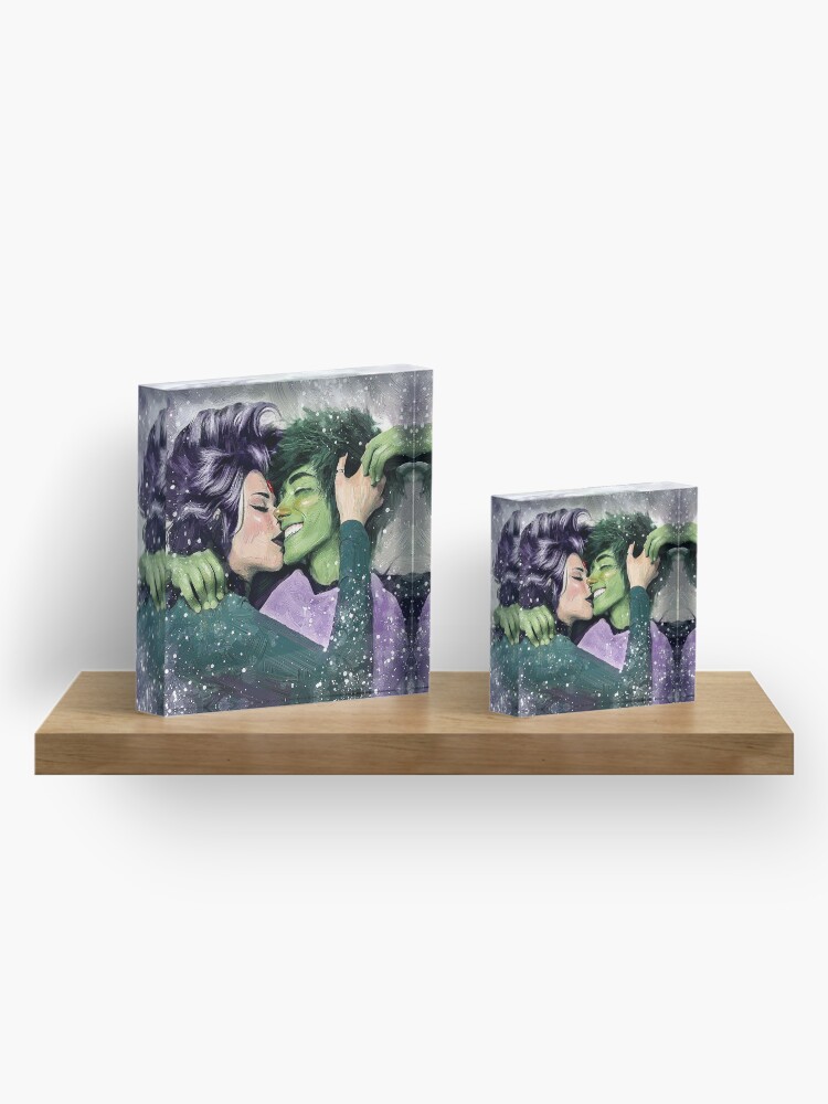 Thumbnail 4 of 5, Acrylic Block, teentitans designed and sold by nfromneverland.