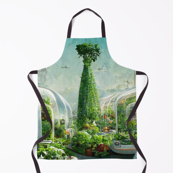 Item preview, The Institute Aesthetics - Futuristic Utopia Green Garden Outside - Fallout 4 Artificial Intelligence designed and sold by Nicky-Valentine.