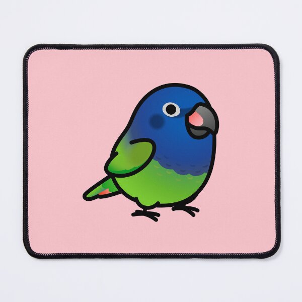 Item preview, Chubby Blue-headed Pionus Parrot designed and sold by birdhism.