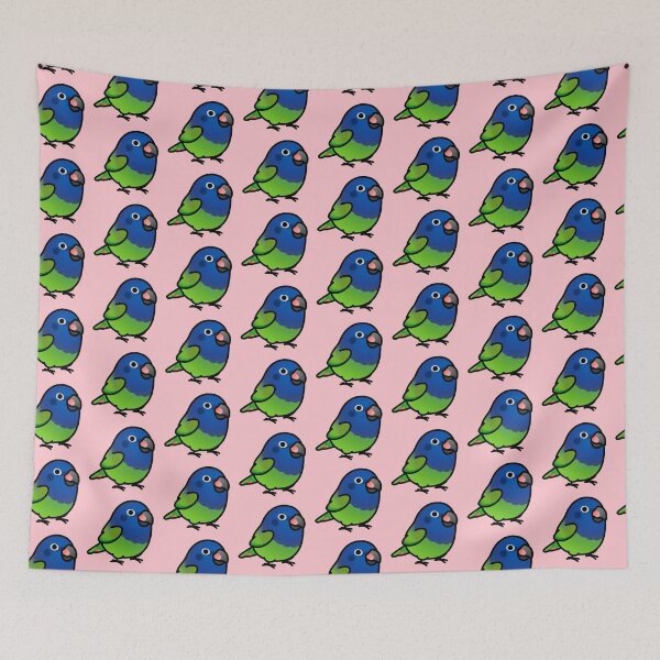 Item preview, Chubby Blue-headed Pionus Parrot designed and sold by birdhism.
