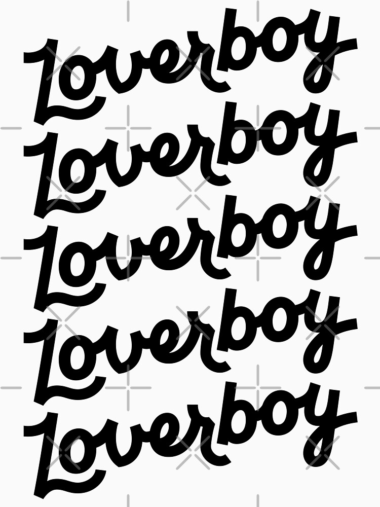 "Loverboy Merch Lover Boy Logo" Tshirt for Sale by BenizMass