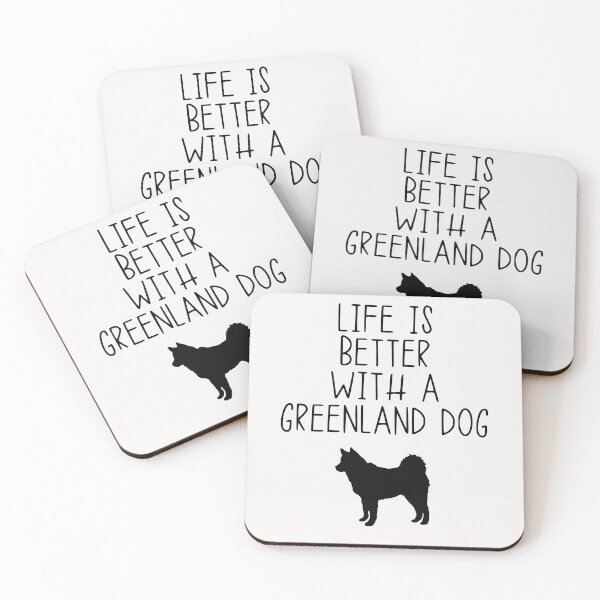 Item preview, Life Is Better With A Greenland Dog designed and sold by kindxinn.