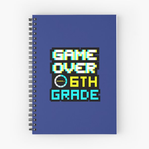 Item preview, Back to School - Game Over - 6th Grade - Sixth Grade designed and sold by DesignByLeo.