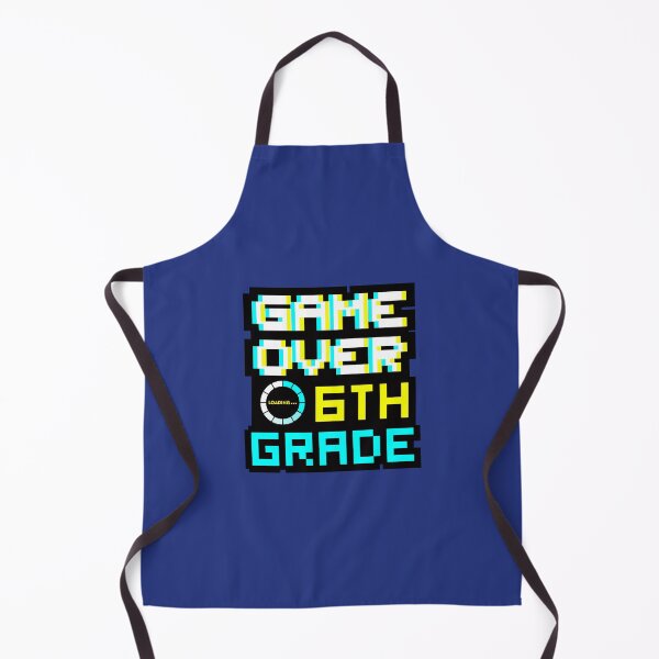 Item preview, Back to School - Game Over - 6th Grade - Sixth Grade designed and sold by DesignByLeo.