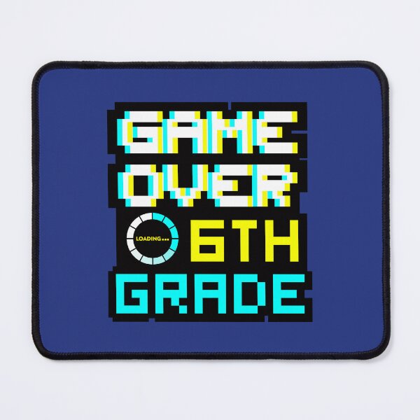 Item preview, Back to School - Game Over - 6th Grade - Sixth Grade designed and sold by DesignByLeo.