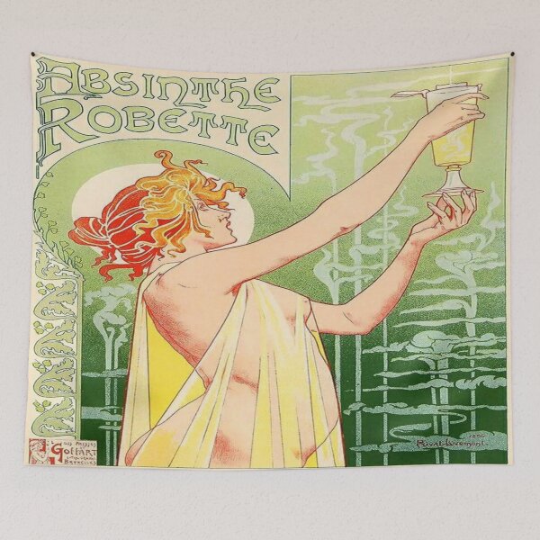 Item preview, Alphonse Mucha, Absinthe Robette Vintage Alcohol Art Advert,No.1  designed and sold by Olivia-One.