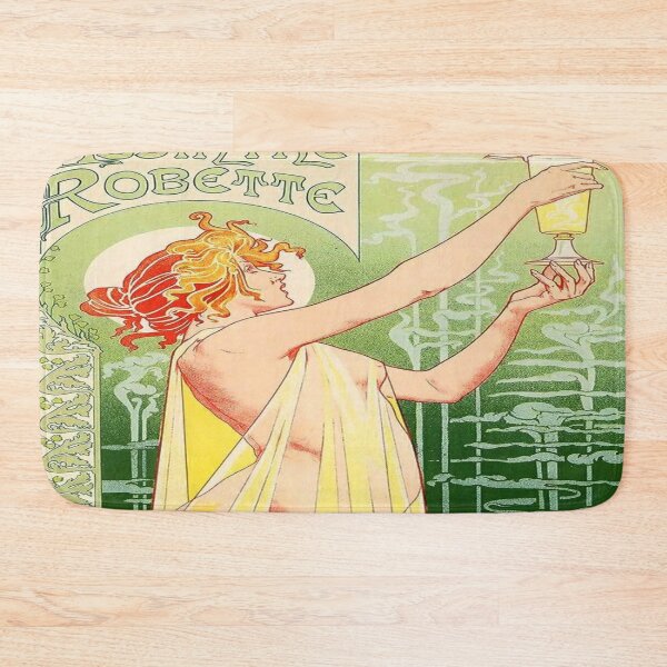 Item preview, Alphonse Mucha, Absinthe Robette Vintage Alcohol Art Advert,No.1  designed and sold by Olivia-One.