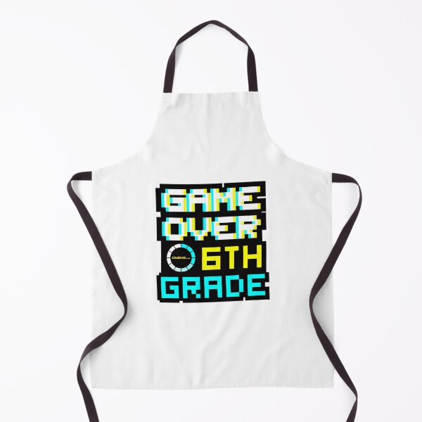 Item preview, Back to School - Game Over - 6th Grade - Sixth Grade designed and sold by DesignByLeo.