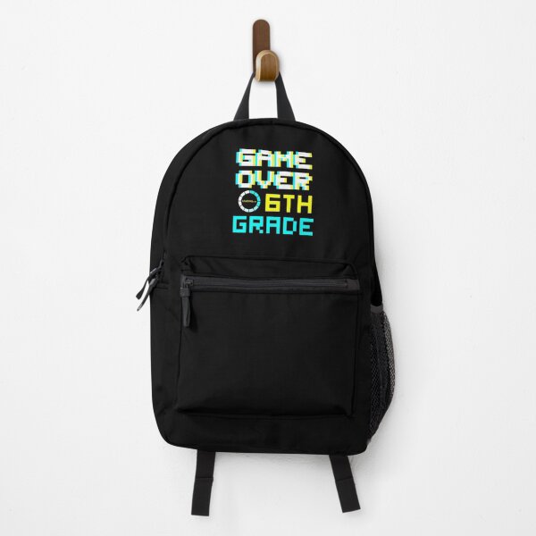 Item preview, Back to School - Game Over - 6th Grade - Sixth Grade designed and sold by DesignByLeo.