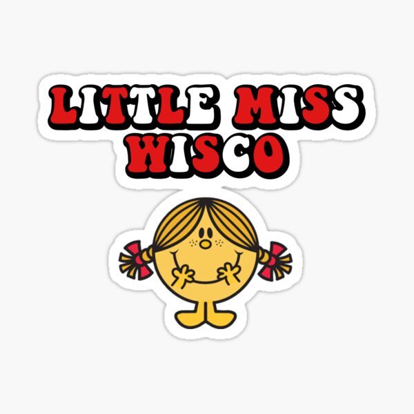 Vista previa del artículo con la obra «La pequeña señorita Wisco - Universidad de Wisconsin», diseñado y vendido por ittybittybear.