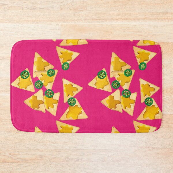 Item preview, Pink nacho tortilla chips and jalapeños mexican food Cinco de Mayo celebration designed and sold by T-Mex.