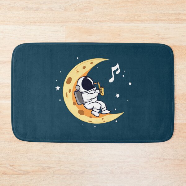 Item preview, Astronaut Play Sax on the Moon Funny Saxophone Gift designed and sold by Capybara Clothing.
