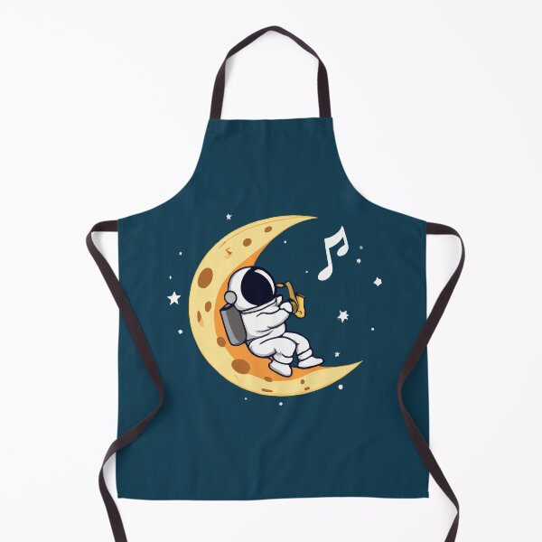 Item preview, Astronaut Play Sax on the Moon Funny Saxophone Gift designed and sold by Capybara Clothing.
