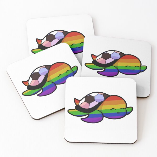 Item preview, Queer Pride Turtle designed and sold by emkaycreates.