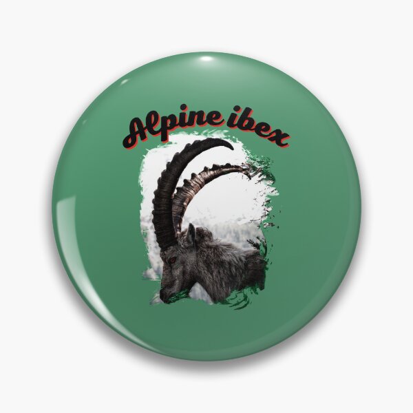 Item preview, Alpine ibex Switzerland Schweiz the Alps designed and sold by Swissstore.