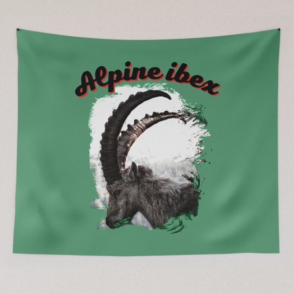 Item preview, Alpine ibex Switzerland Schweiz the Alps designed and sold by Swissstore.