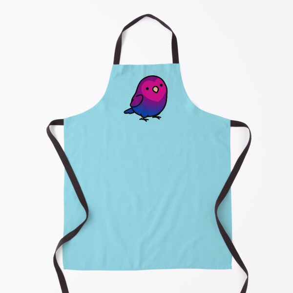 Item preview, "Bi Bi Birdie" Bisexual LGBT+ Pride Lovebird designed and sold by birdhism.