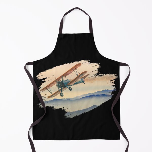 Item preview, Vintage biplane retro design. Flying, travel and pilot souvenir. Travel geek keepsake. designed and sold by VFRZone.