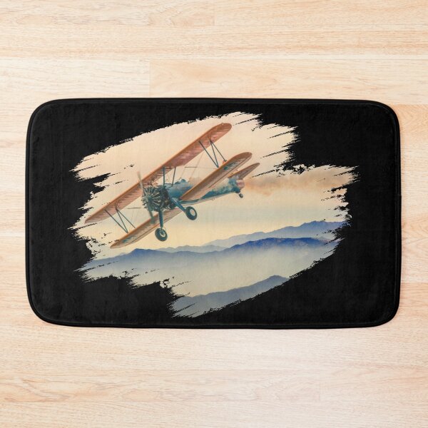 Item preview, Vintage biplane retro design. Flying, travel and pilot souvenir. Travel geek keepsake. designed and sold by VFRZone.