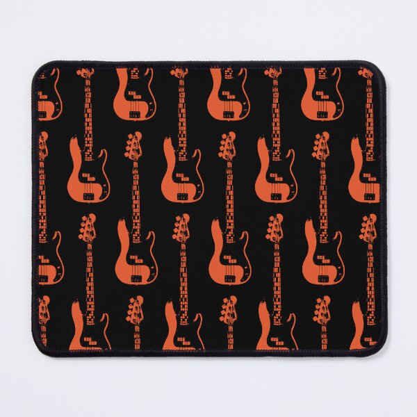 Item preview, Bass Guitar Cutout - Orange designed and sold by QuarterMoon.