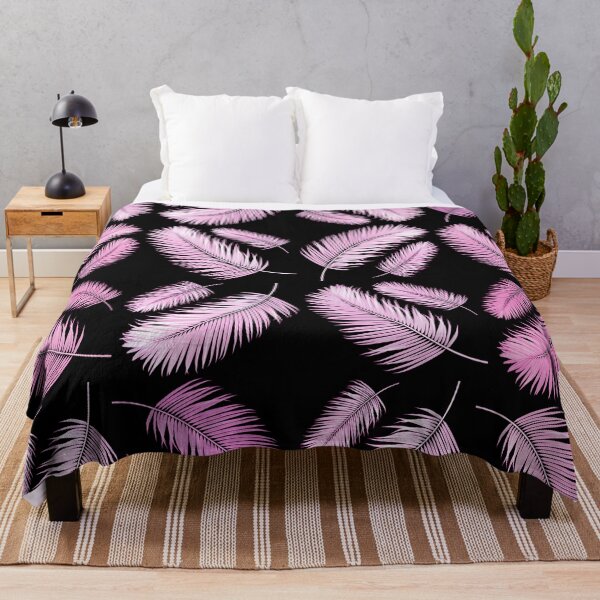 Item preview, Pink Palm Tree Leaves Graphic Design designed and sold by Narkusdesign.