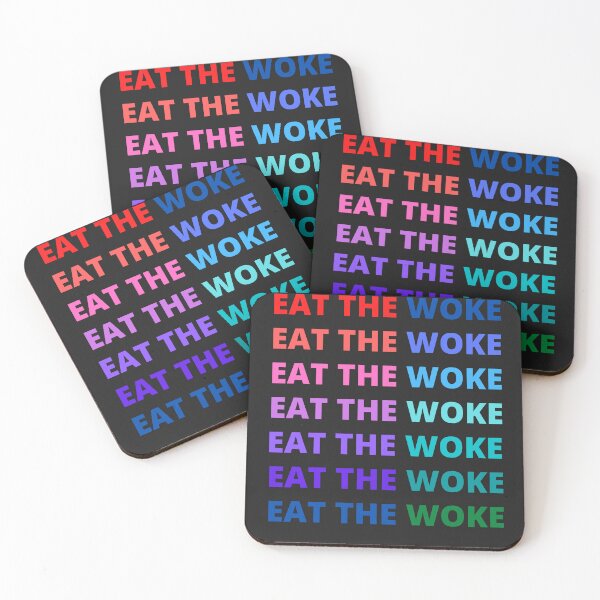 Item preview, Eat the Woke Parodia multicolor designed and sold by BuZeeBee.