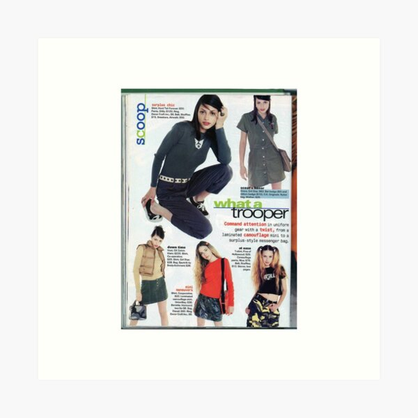 Item preview, 90s fashion poster designed and sold by Juana S.