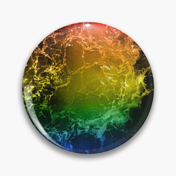 Item preview, Hidden Subtle LGBT Rainbow Gay Flag Ocean Waves designed and sold by PlayfullyPride.
