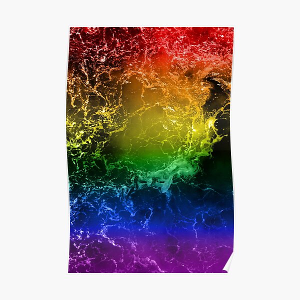 Hidden Subtle Lgbt Rainbow Gay Flag Ocean Waves Poster For Sale By Playfullypride Redbubble 4216