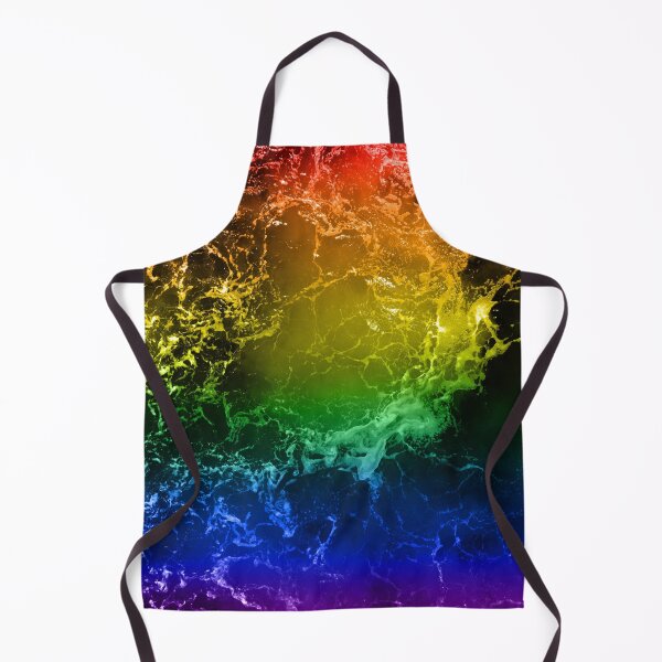 Item preview, Hidden Subtle LGBT Rainbow Gay Flag Ocean Waves designed and sold by PlayfullyPride.