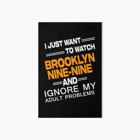 Artikel-Vorschau von Brooklyn 99 Merch Brooklyn Nine Nine Uhr, designt und verkauft von BenizMass.