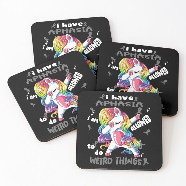 Item preview, Aphasia Awareness Funny I have Aphasia i'm allowed to do Weird Things! designed and sold by JanetShop809.