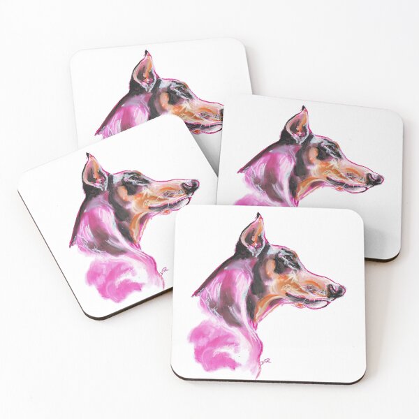 Item preview, Doberman à la Pink designed and sold by douglasrickard.
