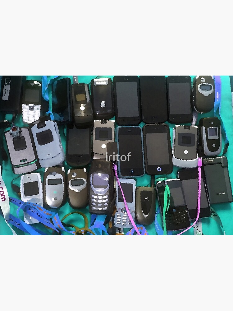 2000s flip phone aesthetic protect me from what I want design Metal Print  for Sale by Dealbhan