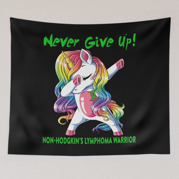 Item preview, Non-Hodgkin's Lymphoma Warrior - Never Give Up! - Support Non-Hodgkin's Lymphoma Warrior Gifts designed and sold by whlrcheryl.