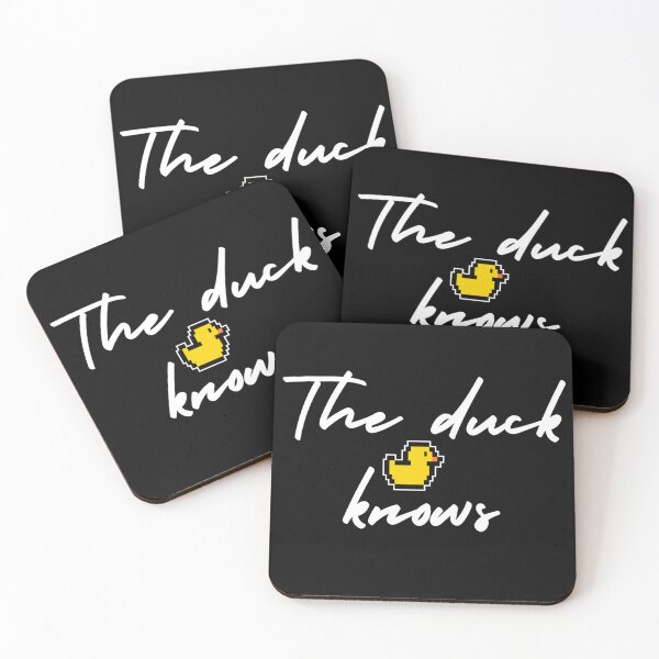 Item preview, The duck knows Technologically Impaired Duck Meme T-Shirts designed and sold by harry mac.
