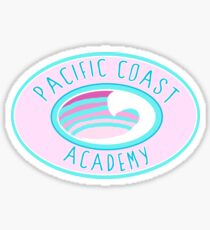 Pacific Coast Academy Zoey 101 Pink Sticker