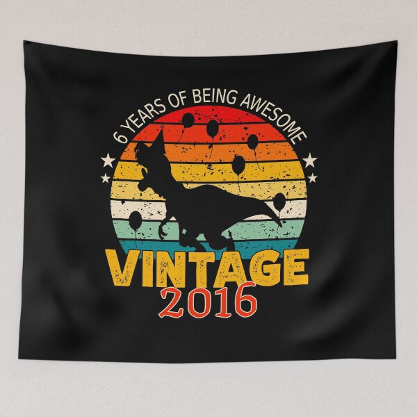 Item preview, Kids 6th Birthday 6 Years Old Awesome Since 6 Gift Idea For Boys Or Girls designed and sold by Countrysmart.
