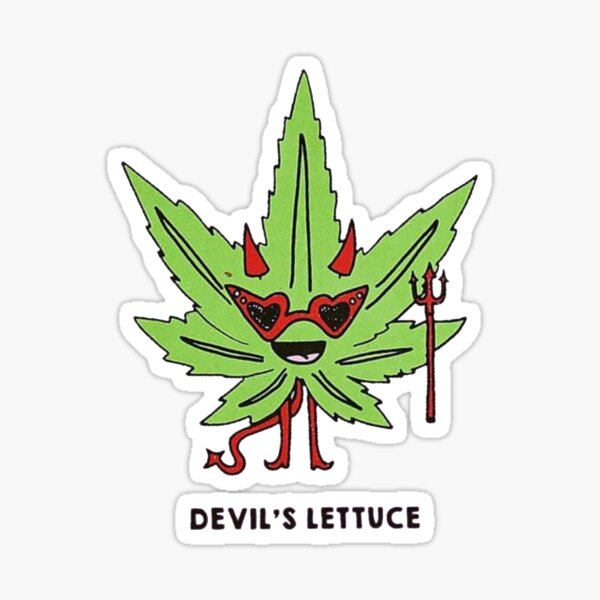 Devil Weed Stickers for Sale | Redbubble