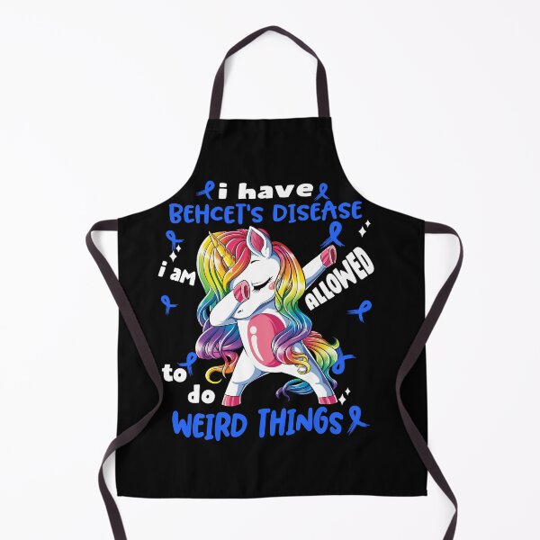 Item preview, Behcet's Disease Awareness Funny I have Behcet's Disease i'm allowed to do Weird Things! designed and sold by JanetShop809.