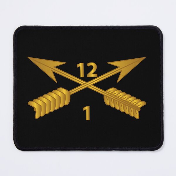 Item preview, SOF - 1st Bn 12th SFG Branch wo Txt designed and sold by Military Insignia Products.