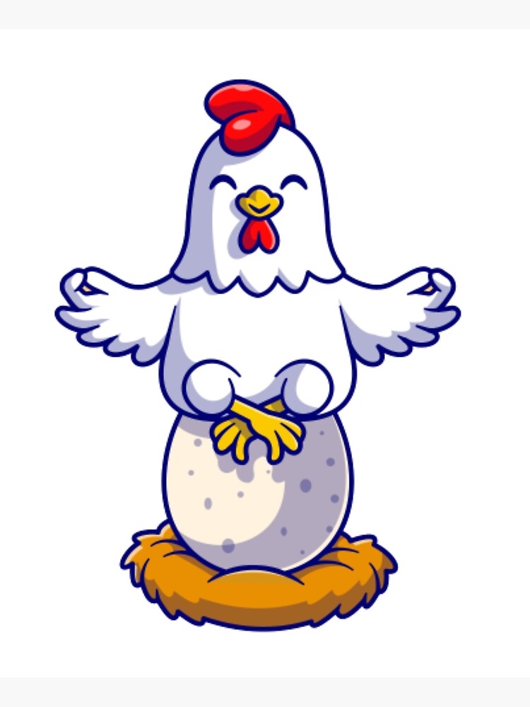 "Running Chicken Meme" Poster for Sale by Nabilart1 Redbubble