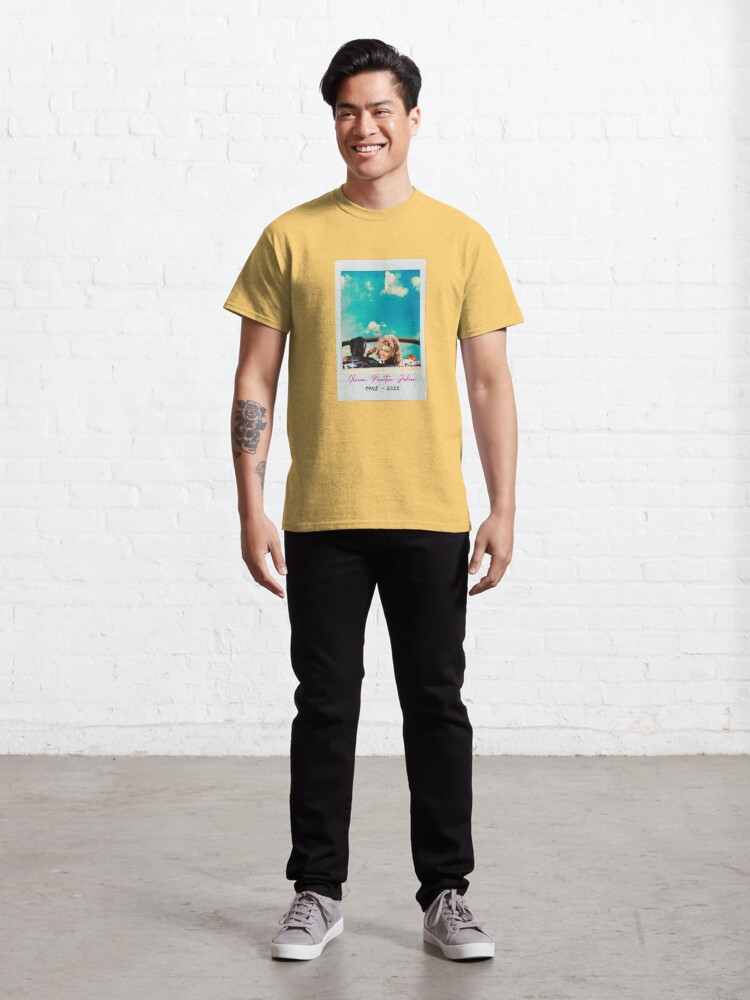 Discover Olivia Newton john RIP stickers T-Shirt