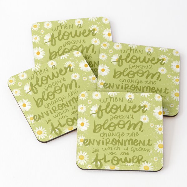 Item preview, Yellow Daisy Flower Quote designed and sold by GladYoureHere.