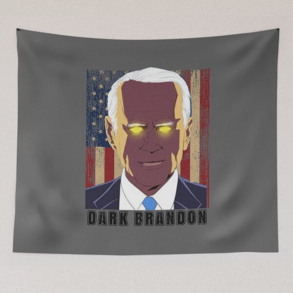 Item preview, Dark Brandon Rising Joe Biden Funny Political Liberal Meme, Political Joe Biden Meme designed and sold by MoTeesMo.